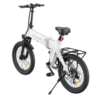 Zdjęcie produktu dla Rower elektryczny C20 PRO EU - 250W 561.6WH 55KM zasięg hamulce tarczowe - Biały