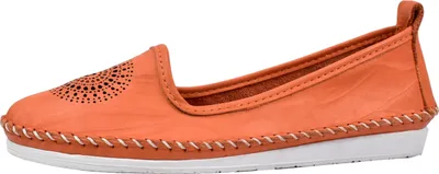 Produktbild von Andrea Conti 0023410 Damen Slipper Ballerina Mokassins Leder, Größe:41 EU, Farbe:Orange