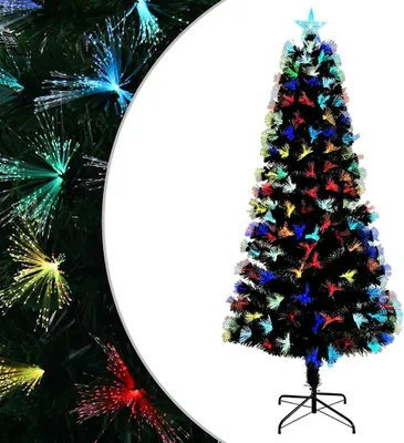 Image de vidaXL Arbre de Noël artificiel avec 300 LED vert 240 cm PVC