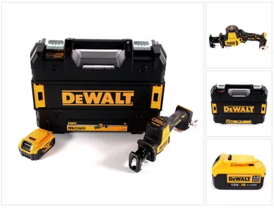 Produktbild von DeWalt DCS 369 NT Akku Säbelsäge 18 V + 1x Akku 4,0 Ah + TSTAK - ohne Ladegerät
