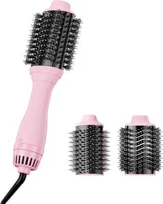 Obrázok produktu pre SucceBuy kefa na vlasy, 4-v-1 stylingový nástroj kulma na vlasy airstyler s hlavou 65/75 mm