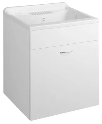 Image de Meuble sous-évier 59,5 x 70 x 49,4 cm, blanc