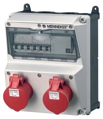 Zdjęcie produktu dla Kombinacja gniazd Mennekes AMAXX 920019