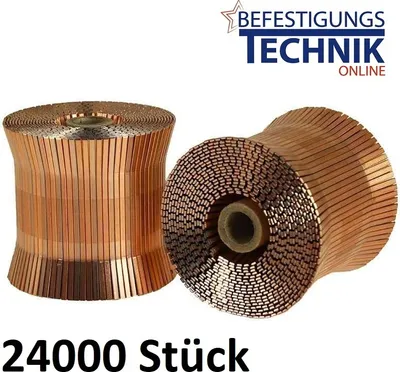 Produktbild von Coil Kartonverschlussklammer SWC743719 für Bostitch D62ADC-E B.35mm x L.19mm KL-91 24M