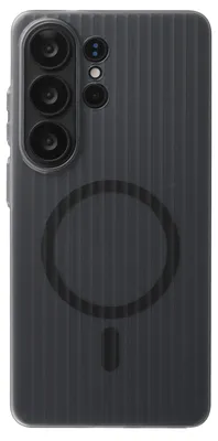 Productafbeelding van Accezz Lite Backcover met MagSafe | Fluted | voor de Samsung Galaxy S26 Ultra - Smokey Matte