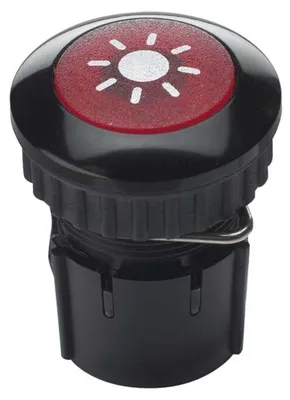 Obrázek produktu pro GROTHE Klingeltaster PROTACT 100 LED schwarz