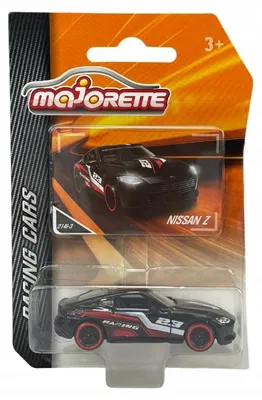 Produktbild von Majorette RACING NISSAN Z PKW Modellauto Metall 1:64 Schwarz