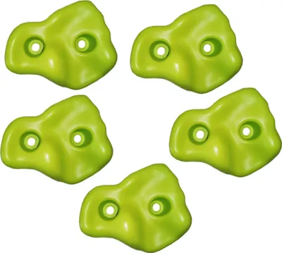 Produktbild von Lezecké kamene, lezecké chyty pre deti, 5 kusov s upevňovacím materiálom, sada balvanov, lezeckých chytov, na hraciu vežu a lezeckú stenu, vápno