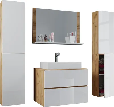Produktbild von 5-tlg. Waschplatz Waschtisch Lendas XL