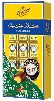 Produktbild von Verpoorten Eierlikör Pralinés Alpenmilch 120g