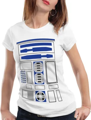 Produktbild von style3 R2 Einheit Damen T-Shirt astromech droide, Größe:M