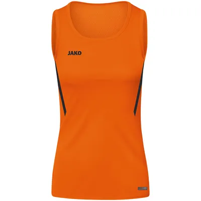 JAKO Kinder Tanktop Challenge neonorange/schwarz