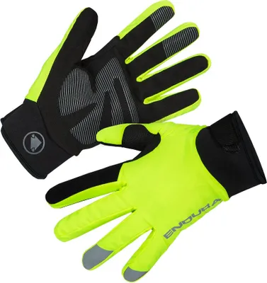 Produktbild von Endura Strike Handschuhe Damen lang leuchtend gelb größe L E6189YV/5