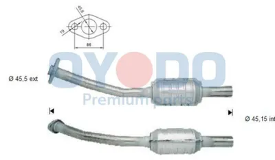 Obrázok produktu pre BOSAL 099-633 Katalyzátor