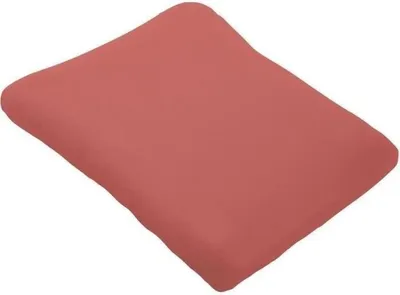 Image de Housse de Matelas à Langer en Éponge Bouclette, Terracotta, 50 x 75 cm, Coton/Polyester, e Oeko-Tex