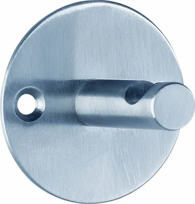 Produktbild von Garderobenhaken Metall 5,2x4,5x5,5cm silber Packung mit 10 Stück
