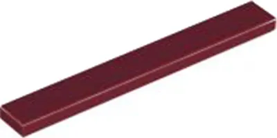 Produktbild von 25 Stück LEGO Teil Nr. 4162 in Dunkelrot (Dark Red)
