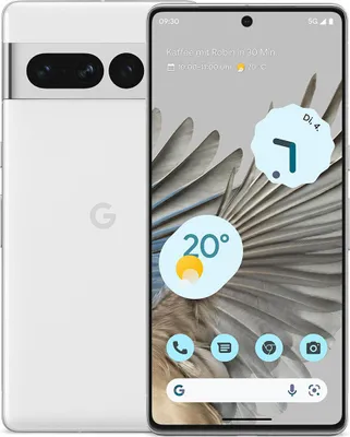 Produktbild von Google Pixel 7 Pro, 128 GB, Snow, 5G, 6,7 Zoll, Android 13, IP68, Google Tensor G2, Live Translation