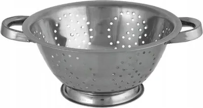 Produktbild von Edelstahl-Sieb 24 cm, Küchen- und Nudelsieb, spülmaschinenfest, silber