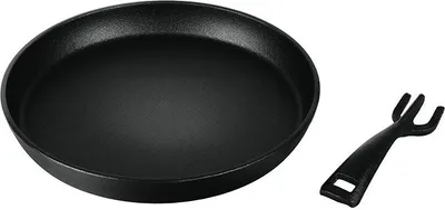 Image de BERLINGERHAUS Poêle à griller en fonte avec poignée amovible 21 cm noir LP-BH-189