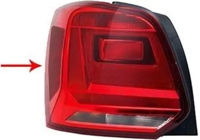 Produktbild von VAN WEZEL Rückleuchte Heckleuchte Links für VW Polo Schrägheck (6R1, 6C1) POLO Van (6R)