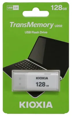 Image de KIOXIA USB2.0 Stick TransMemory U202 white 128GB