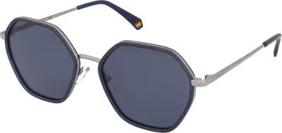 Produktbild von Polaroid PLD 6147/S/X Blue 56/18/145 Damen Sonnenbrillen