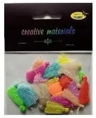 Imagen del producto de Flecos pastel de 3 cm, 20 unidades - Galería Hobby