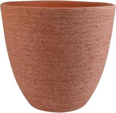 Produktbild von INNA-Glas Terracotta Pflanztopf SLEVIN, 26,5cm, Ø29cm - Blumenübertopf