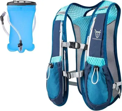 Produktbild von Famanu Trinkrucksack für Damen und Herren - ultraleicht, ideal zum Laufen und Radfahren