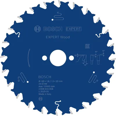 Imagen del producto de EXPERT, disco de sierra circular, 140x1,8/1,3x20 mm, Z24