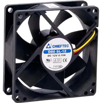 Obrázek produktu pro Chieftec AF-0825S, Ventilátor, Černá