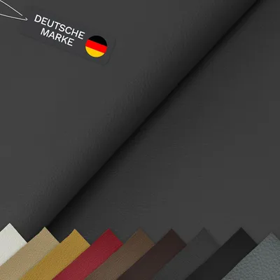 Produktbild von Lycce Kunstleder Meterware soft | 68.000 Scheuertouren | 1 lfm x 1,40 m breiter Polsterstoff für versch. DIY Projekte, als Möbelstoff & zur Reparatur | hohe Lichtechtheit | 430 g / m² | versch. Farben