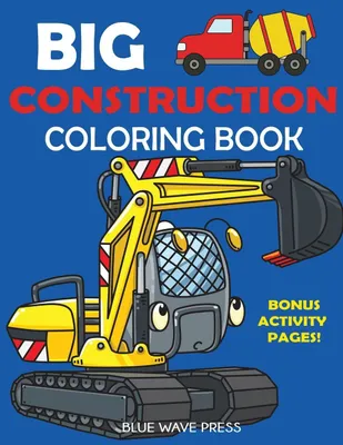 Produktbild von Big Construction Coloring Book