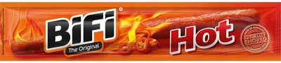 Produktbild von Bifi Hot das Original der feurige scharfe geräucherte Salami Snack 22g