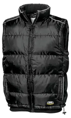 Produktbild von Sir Safety Passion Herren Arbeitsweste winddicht mit Reflexdetails schwarz, XXL, Schwarz