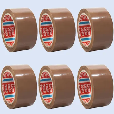 Produktbild von tesa 4124, PVC-Packband, ultra strong, 50mm x 66m, braun 6