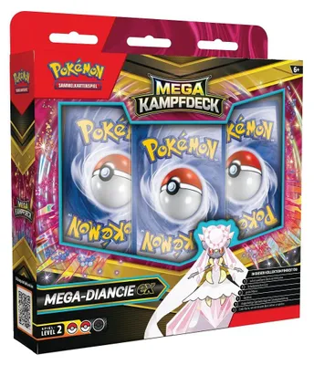 Immagine prodotto di Mazzo da battaglia Pokémon Mega-Diance EX - Ottobre 2025 (DE)