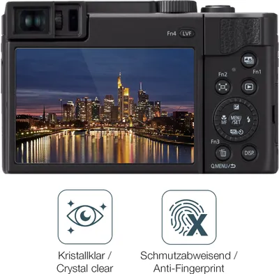 Produktbild von 2x Schutzfolie für FujiFilm instax Wide Evo - Anti-Shock 9H Folie dipos Glass Kunststoffglas