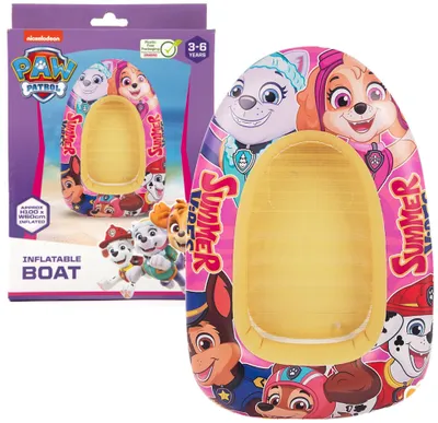 Obrázok produktu pre Paw Patrol Nafukovacia pontónová loď Skye Everest ružová 100 x 60 cm