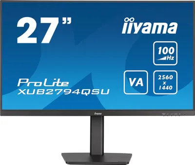 Produktbild von Iiyama XUB2794QSU-B6 27IN ULTRA THIN - Flachbildschirm (TFT/LCD)