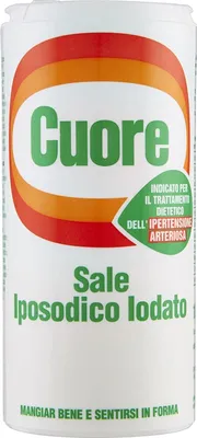 Produktbild von 6x CUOREIposodico Iodato Salz Italian Jodsalz Jod 180 g Italienisch
