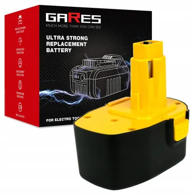 Obrázek produktu pro Gares Sada článků pro repasi akumulátoru DeWalt DC984 DC733 DC757 DC728 DC731 DC837N DC935 | 14,4 V 3 Ah Inny | Výměnný balíček pro nářadí | Vysoký výkon Gares®