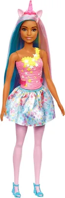 Immagine prodotto di BRB Dreamtopia Bambola unicorno blu/rosa