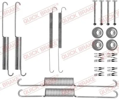 Produktbild von QUICK BRAKE Zubehörsatz Bremsbacken 105-0758 Hinten
