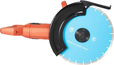 Obrázok produktu pre Píla na betón a kameň – ručná rezací píla – 220 V AC – rezanie bez prachu – na betón, mramor, žulu – modrá