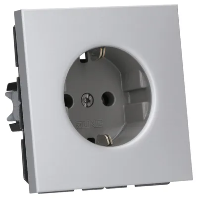 Productafbeelding van JG SCHUKO stopcontact AL1520, aluminium