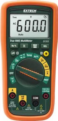 Produktbild von Extech EX355 Hand-Multimeter digital CAT III 600 V Anzeige (Counts): 6000 (EX355)