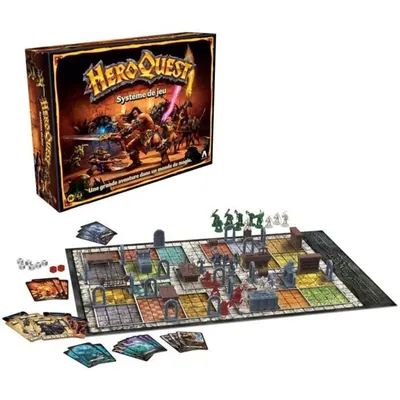 Zdjęcie produktu dla Hasbro Gaming Avalon Hill System gry HeroQuest, 14 lat(a)