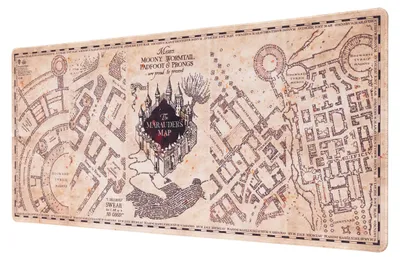 Obrázok produktu pre Erik - Premium gaming desk mat inspiracja Harry Potter Marauders Map